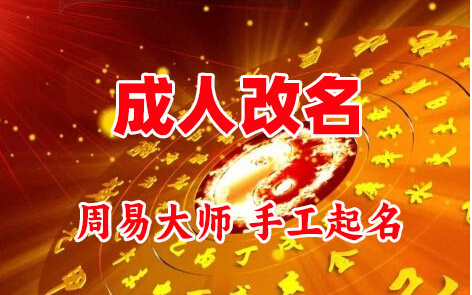 赣州市成人改名-找大师一对一改名先分析后改名